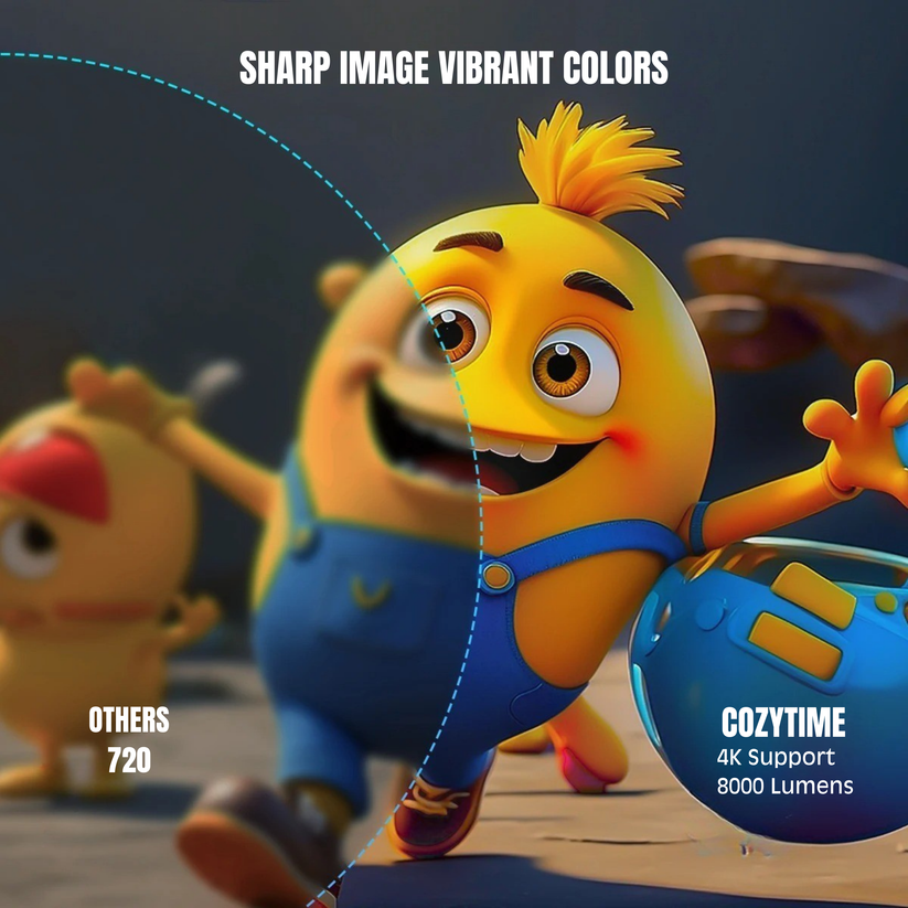 Cozytime™ Smart Portable Projector